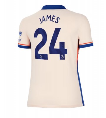 Chelsea Reece James #24 Udebanetrøje Dame 2024-25 Kort ærmer